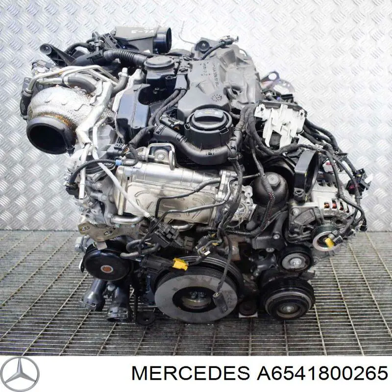Compre A6541800265 Mercedes Radiador de óleo (frigorífico), debaixo de filtro
