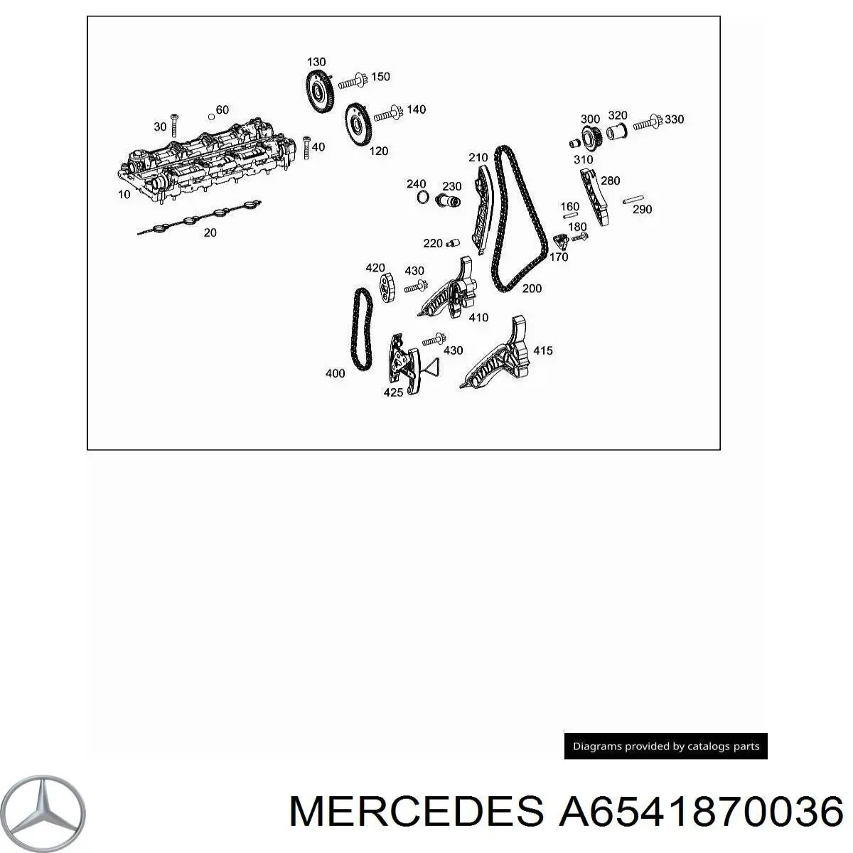 A6541870036 Mercedes 