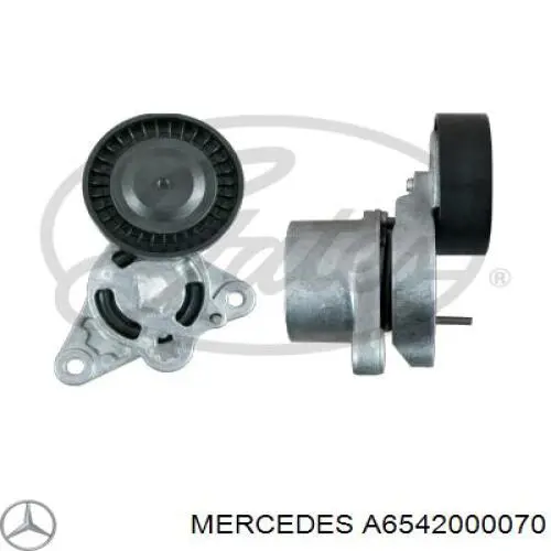 Reguladora de tensão da correia de transmissão Mercedes A6542000070 preço, a partir de 91,23 USD