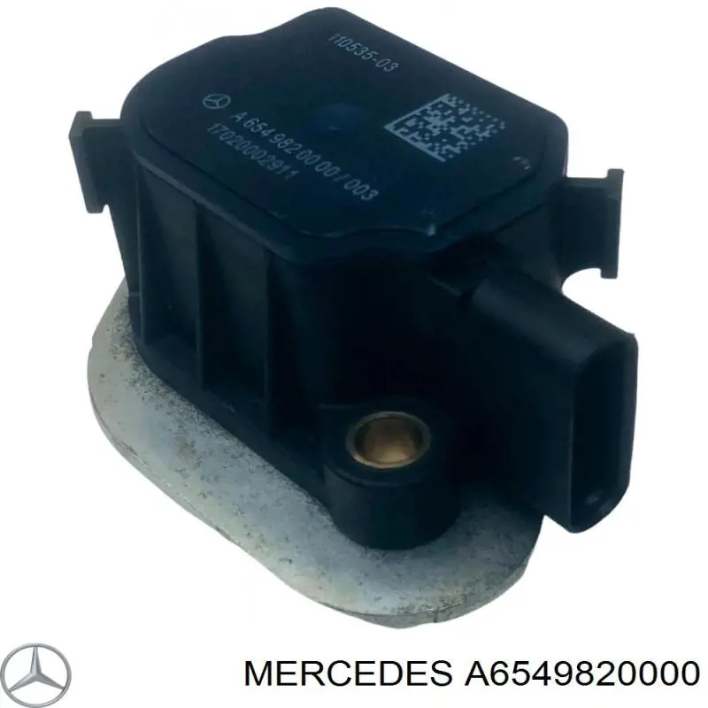 A6569820100 Mercedes Válvula eletromagnética de posição (de fases) da árvore distribuidora