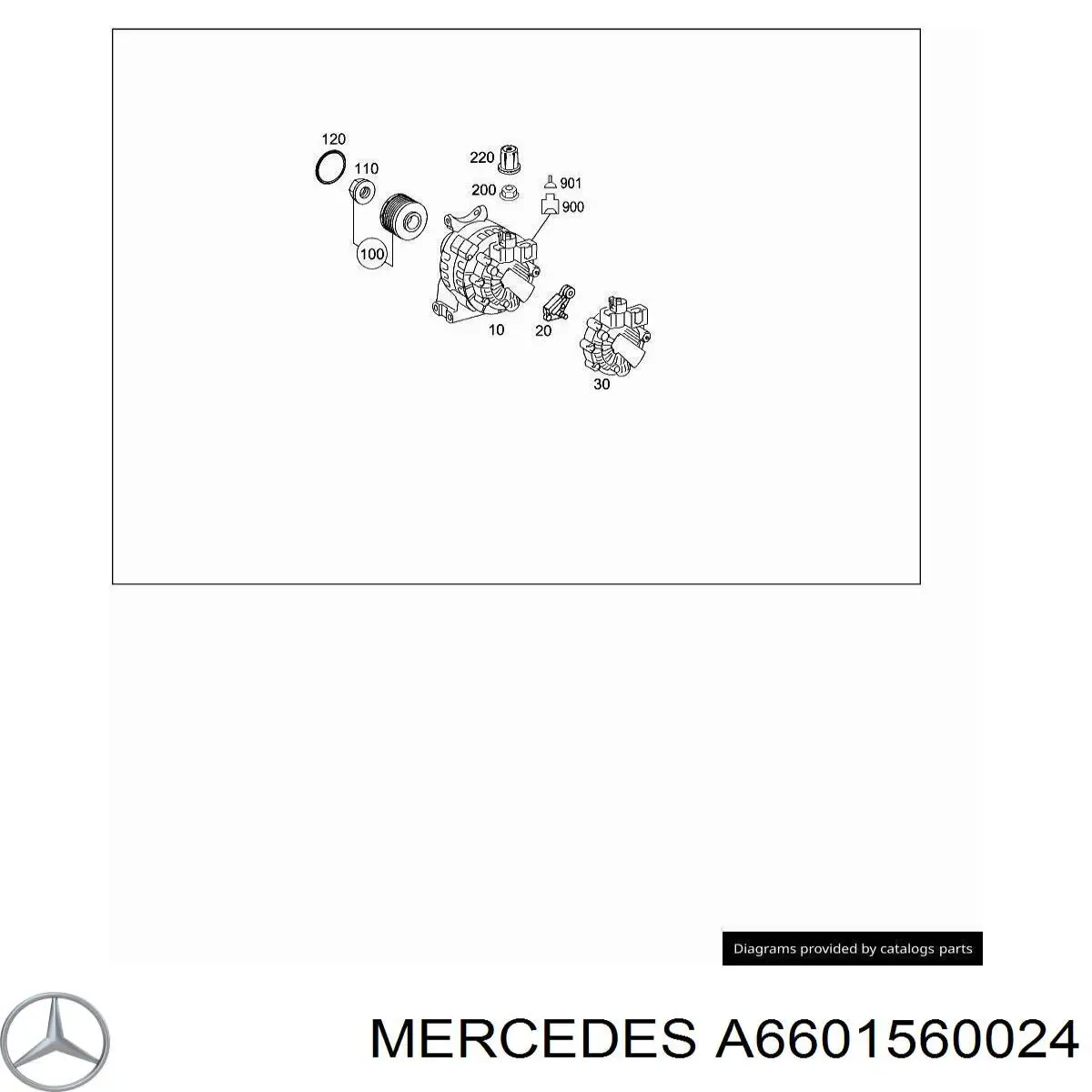A6601560024 Mercedes 