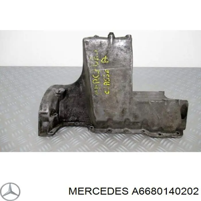 Panela de óleo de cárter do motor Mercedes A6680140202 preço, a partir de 107,26 USD