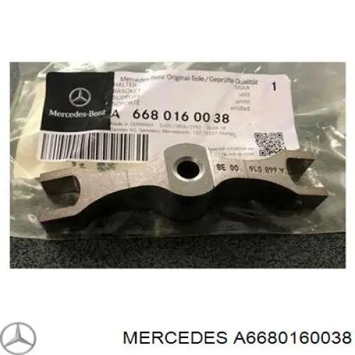 Consola de fixação do injetor Mercedes A6680160038 preço, a partir de 24,60 USD