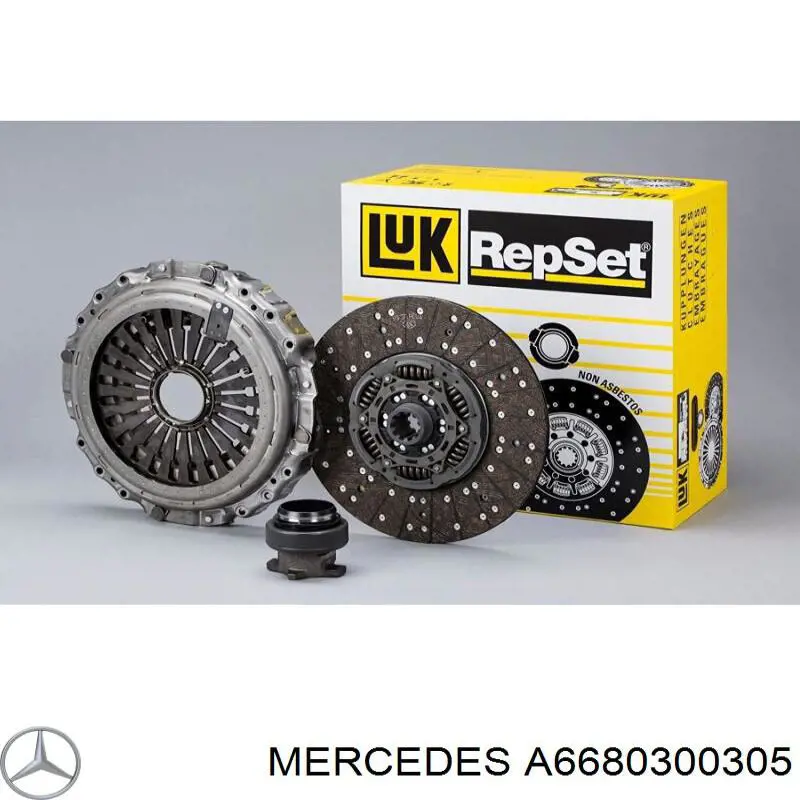 Compre A6680300305 Mercedes Volante de motor