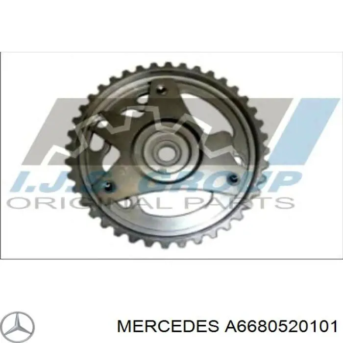 Engrenagem de cadeia da roda dentada da árvore distribuidora de motor Mercedes A6680520101 preço, a partir de 73,91 USD