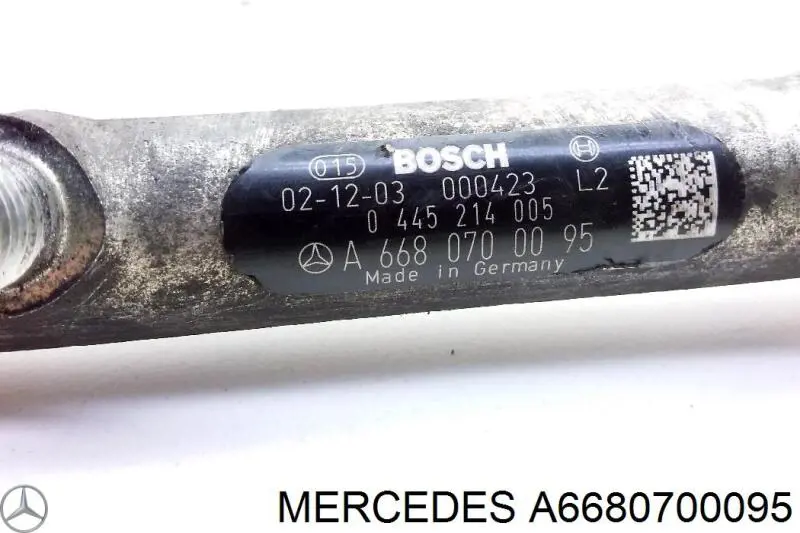 Distribuidor de combustível (rampa) Mercedes A6680700095 preço, a partir de 95,34 USD