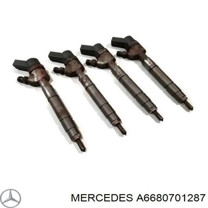 A6680701287 Mercedes Injetor de injeção de combustível