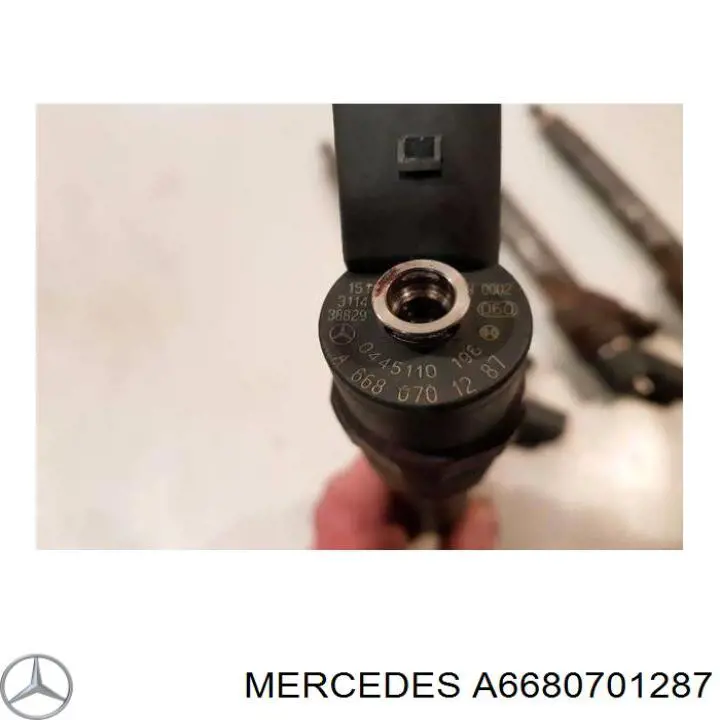 Injetor de injeção de combustível Mercedes A6680701287 preço, a partir de 143,02 USD
