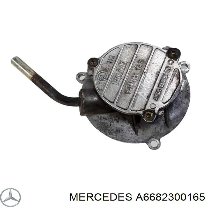 A6682300165 Mercedes Bomba a vácuo