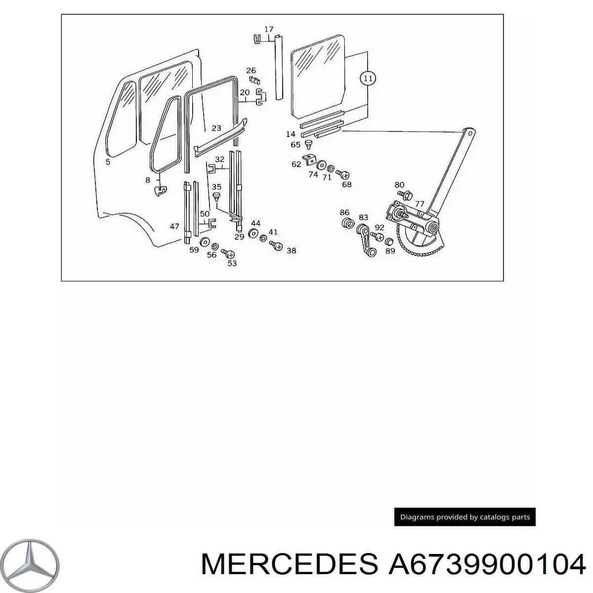 A6739900104 Mercedes 