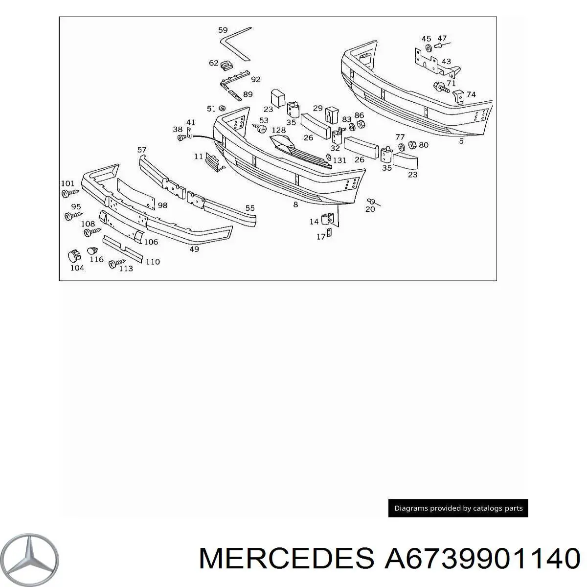Compre A6739901140 Mercedes 