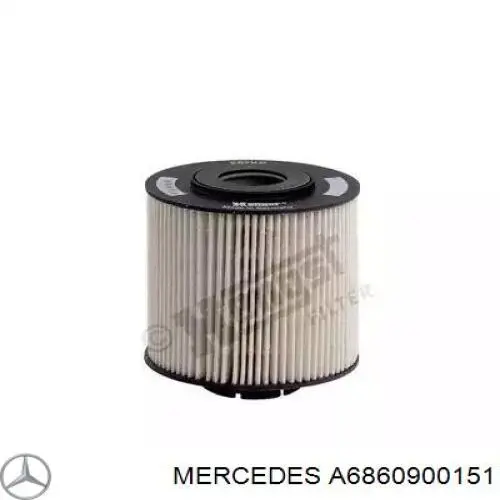 A6860900151 Mercedes Filtro de combustível