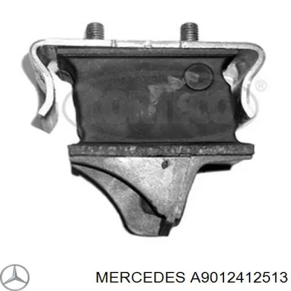 A9012412513 Mercedes Coxim (suporte) esquerdo/direito de motor