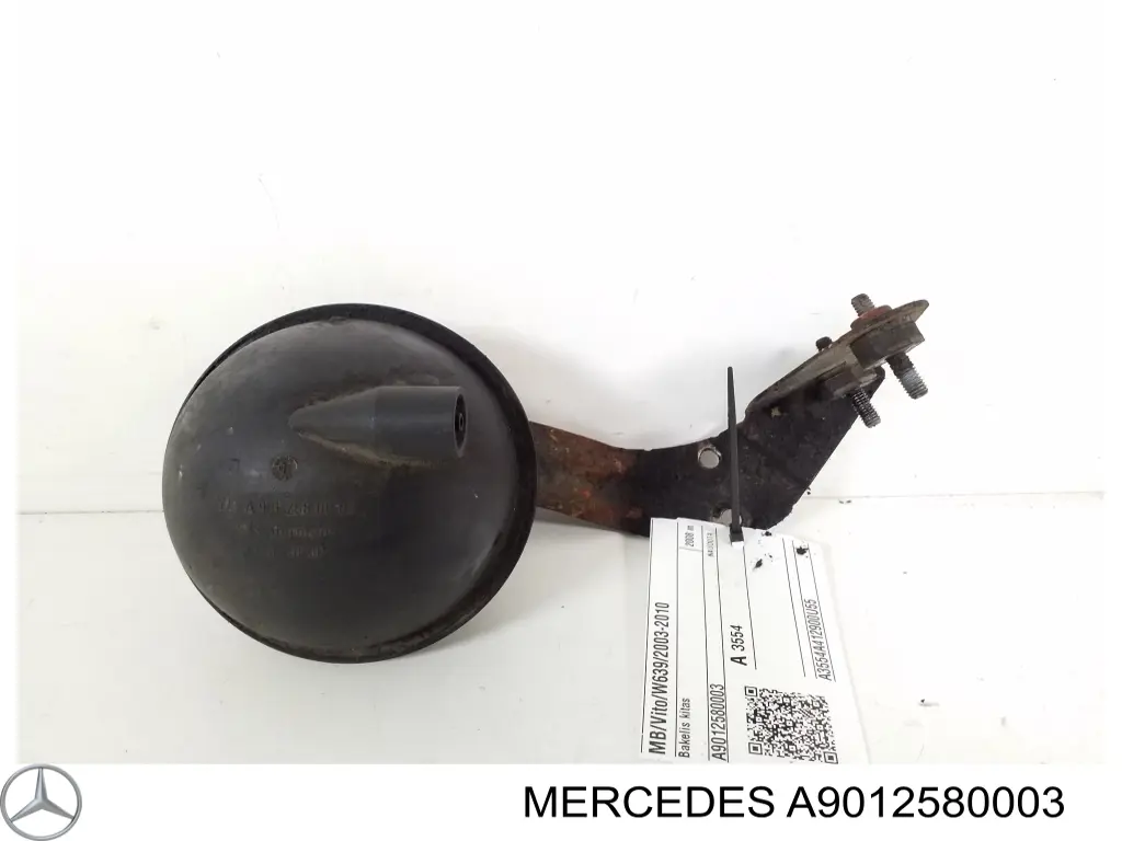 A9012580003 Mercedes Tanque de recepção a vácuo de motor