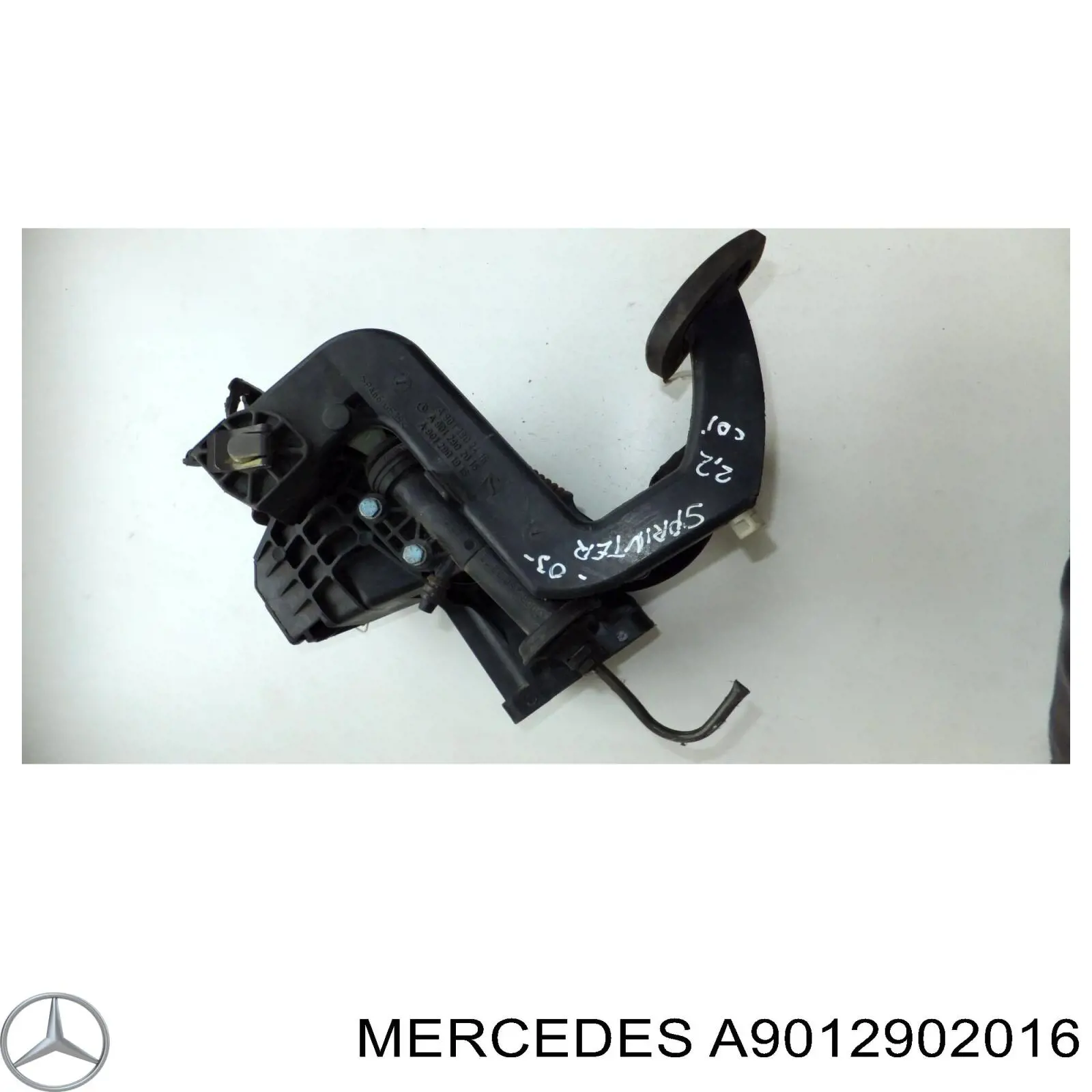 Compre A9012902016 Mercedes Pedal de embraiagem