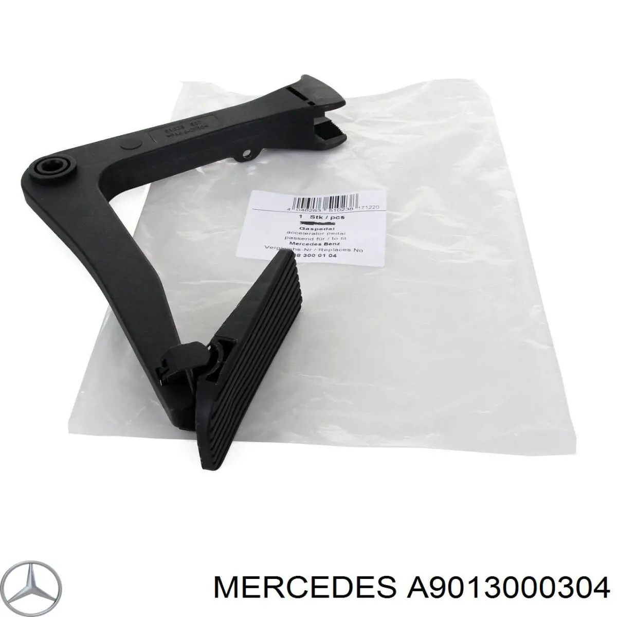 Compre A9013000304 Mercedes Pedal de gás (de acelerador)