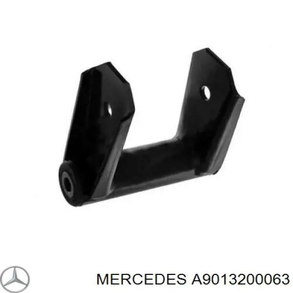 A9013200063 Mercedes Argola da suspensão de lâminas traseira