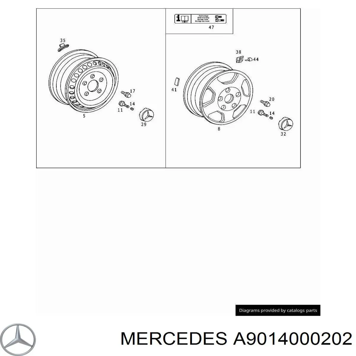 9014000202 Mercedes 