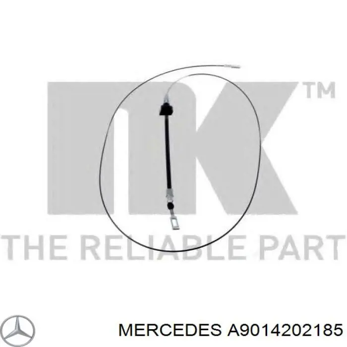 Cabo do freio de estacionamento dianteiro Mercedes A9014202185 preço, a partir de 16,10 USD