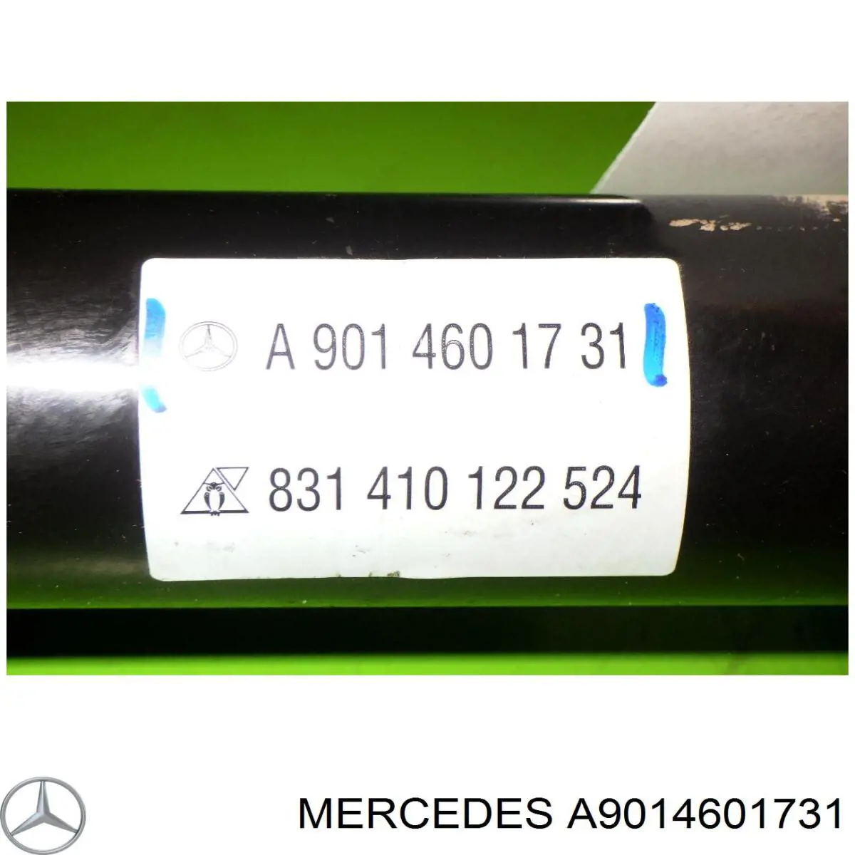 A9014601731 Mercedes Veio da coluna de direção superior