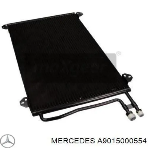 A9015000554 Mercedes Radiador de aparelho de ar condicionado