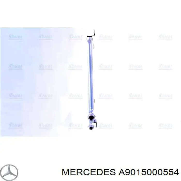 Radiador de aparelho de ar condicionado Mercedes A9015000554 preço, a partir de 90,97 USD