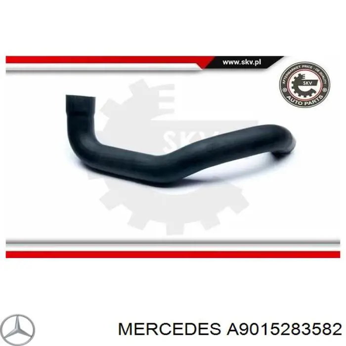 Mangueira (cano derivado) de intercooler Mercedes A9015283582 preço, a partir de 71,32 USD