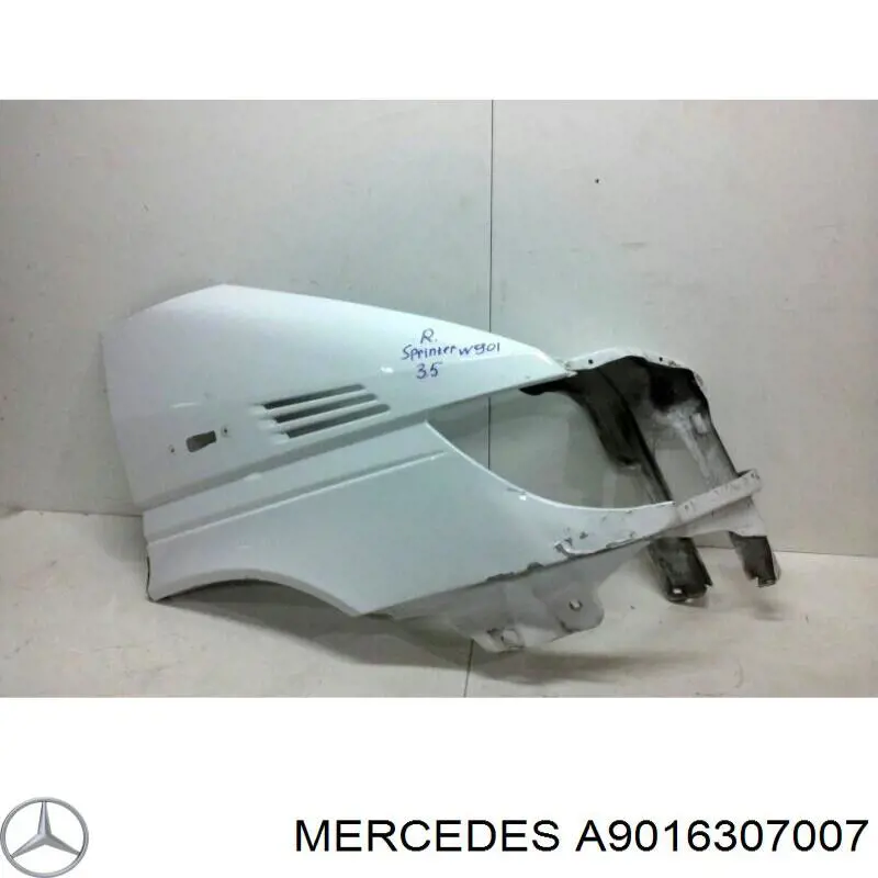 A9016307007 Mercedes Pára-lama dianteiro direito