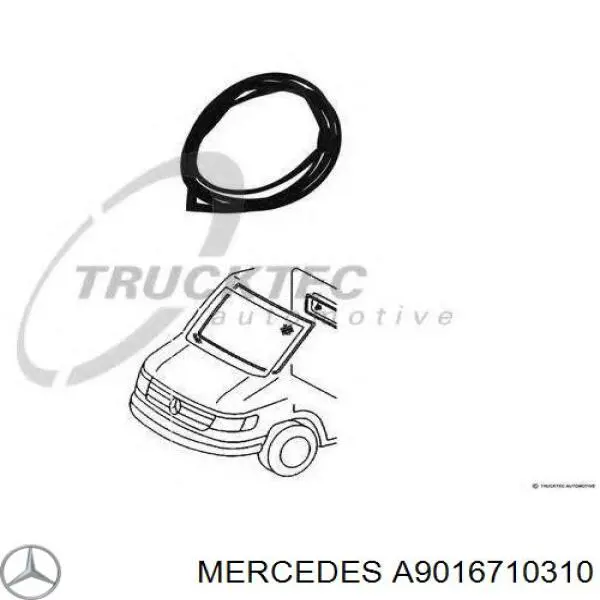 A9016710310 Mercedes Pára-brisas
