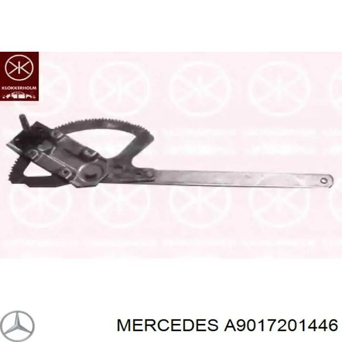 Mecanismo de acionamento de vidro da porta dianteira esquerda Mercedes A9017201446 preço, a partir de 37,25 USD