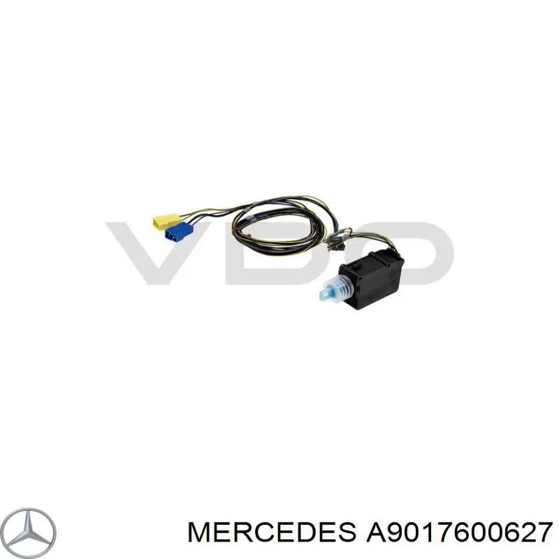 A9017600627 Mercedes Carril central direito de guia da porta deslizante