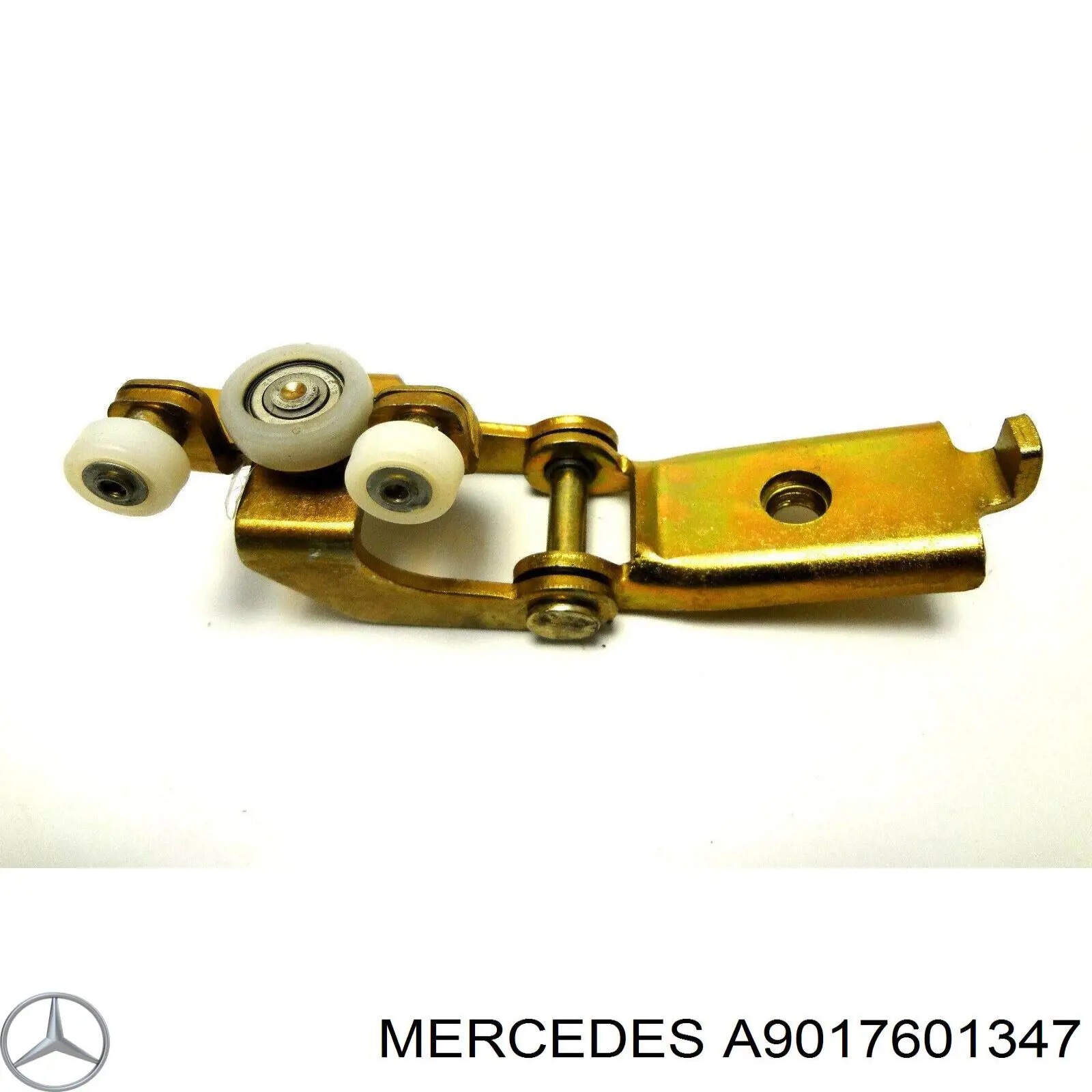 A9017601347 Mercedes Rolo direito central da porta lateral (deslizante)