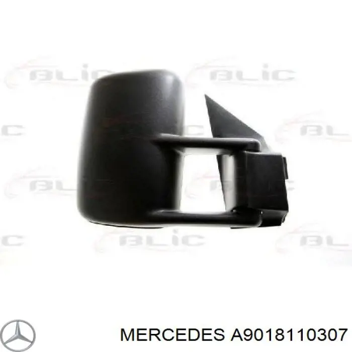 Compre A9018110307 Mercedes Espelho de retrovisão direito