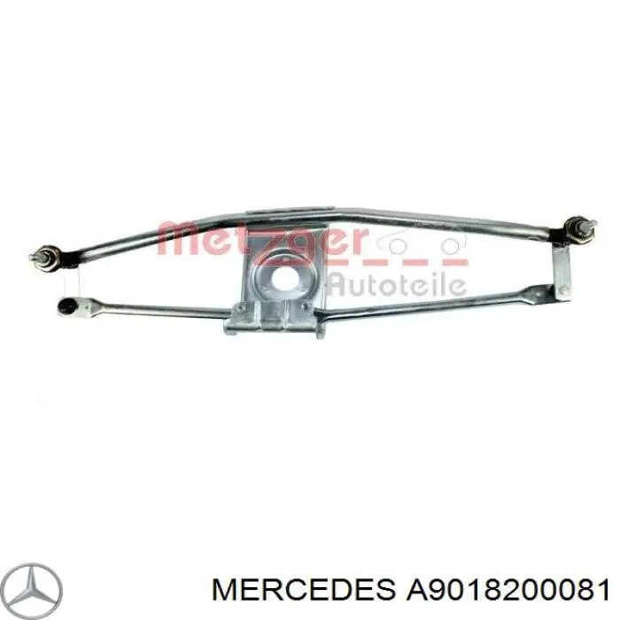 A9018200081 Mercedes Trapézio de limpador pára-brisas