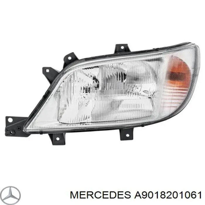 Luz esquerda Mercedes A9018201061 preço, a partir de 114,86 USD