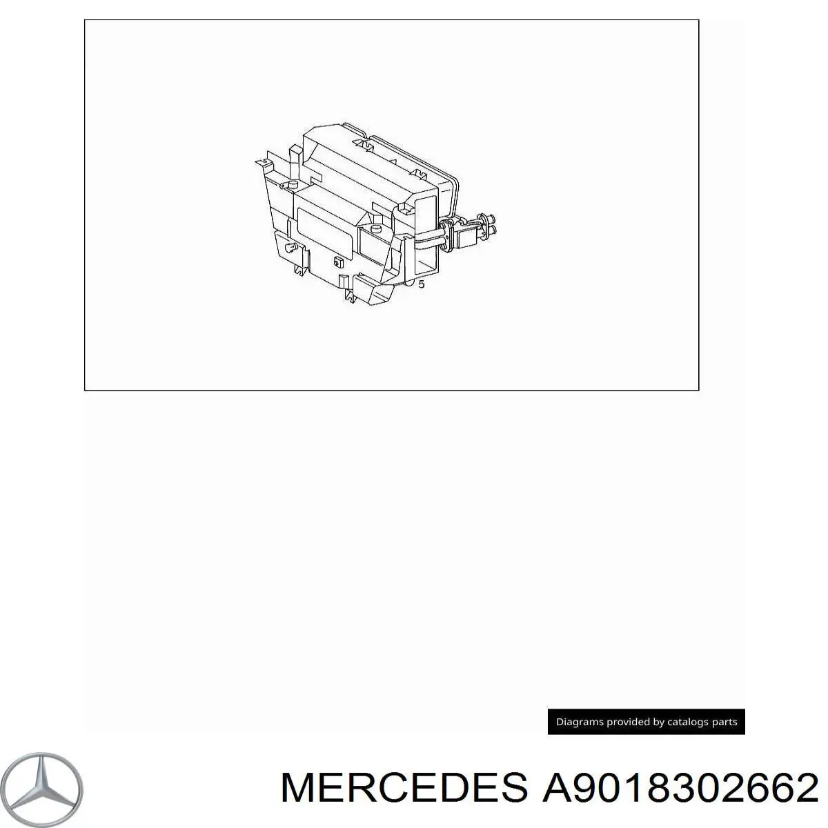A9018302662 Mercedes Filtro de salão