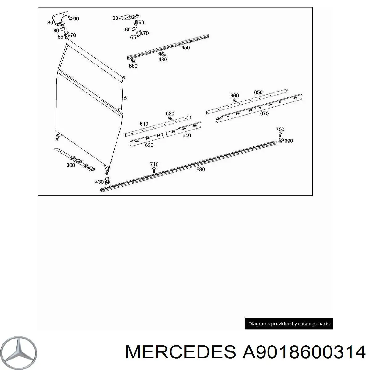 Gozno de fixação de carga Mercedes A9018600314 preço, a partir de 17,88 USD