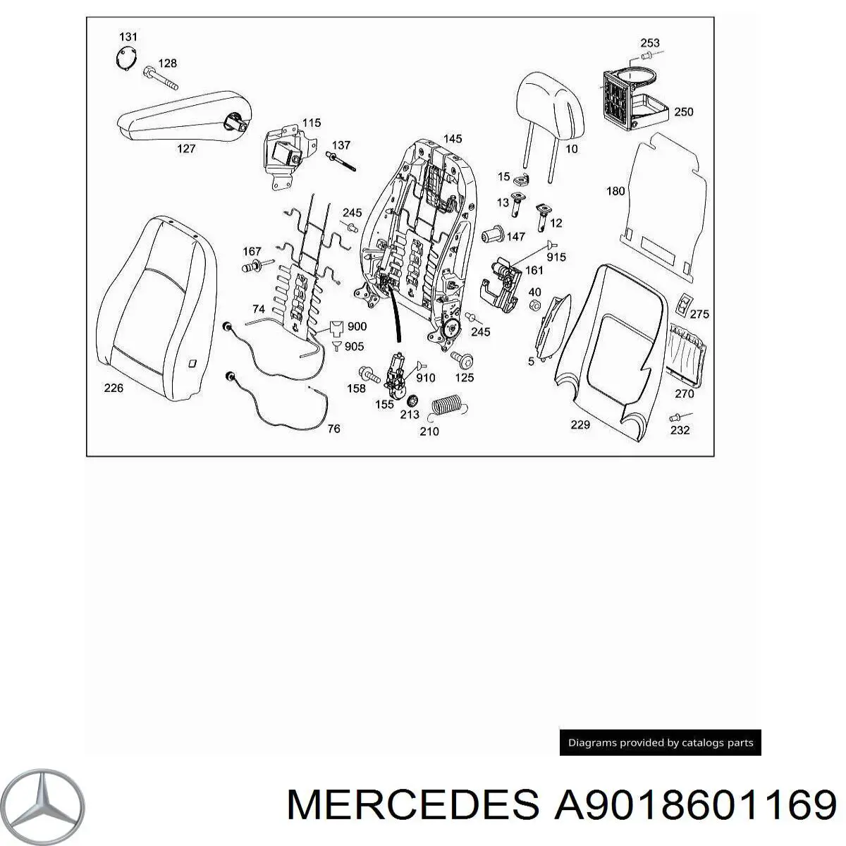 Compre 90186011699051 Mercedes 