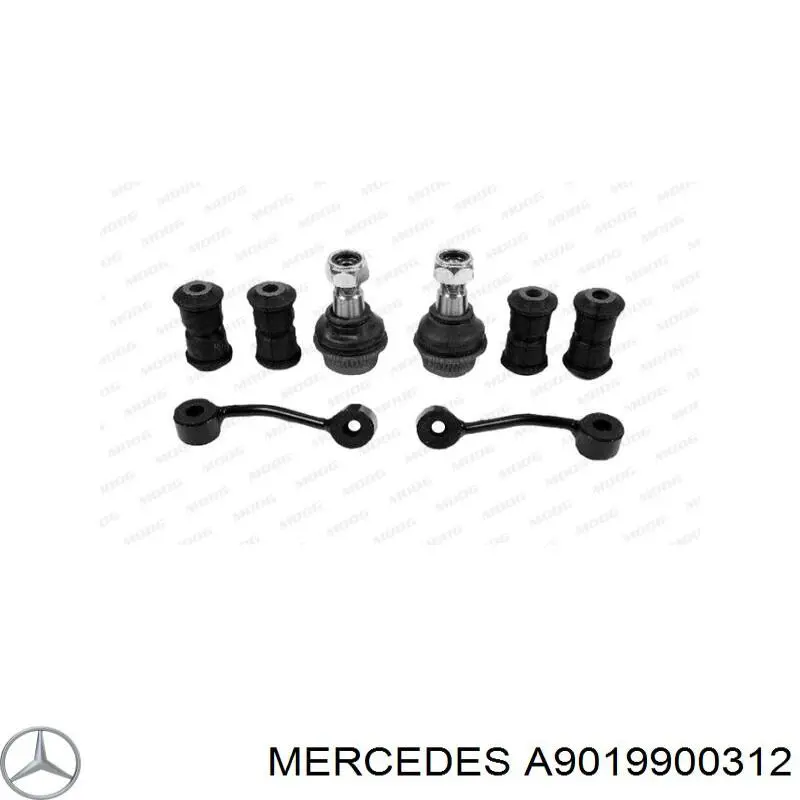 Parafuso de fixação de braço oscilante dianteiro, inferior Mercedes N910105014018 preço, a partir de 8,36 USD