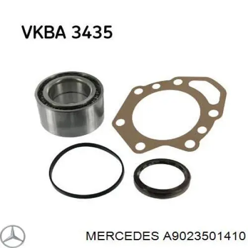 A9023501410 Mercedes Rolamento de cubo traseiro