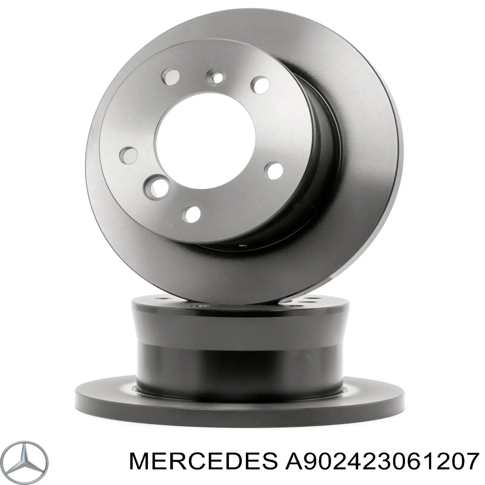 Compre A902423061207 Mercedes Disco do freio traseiro