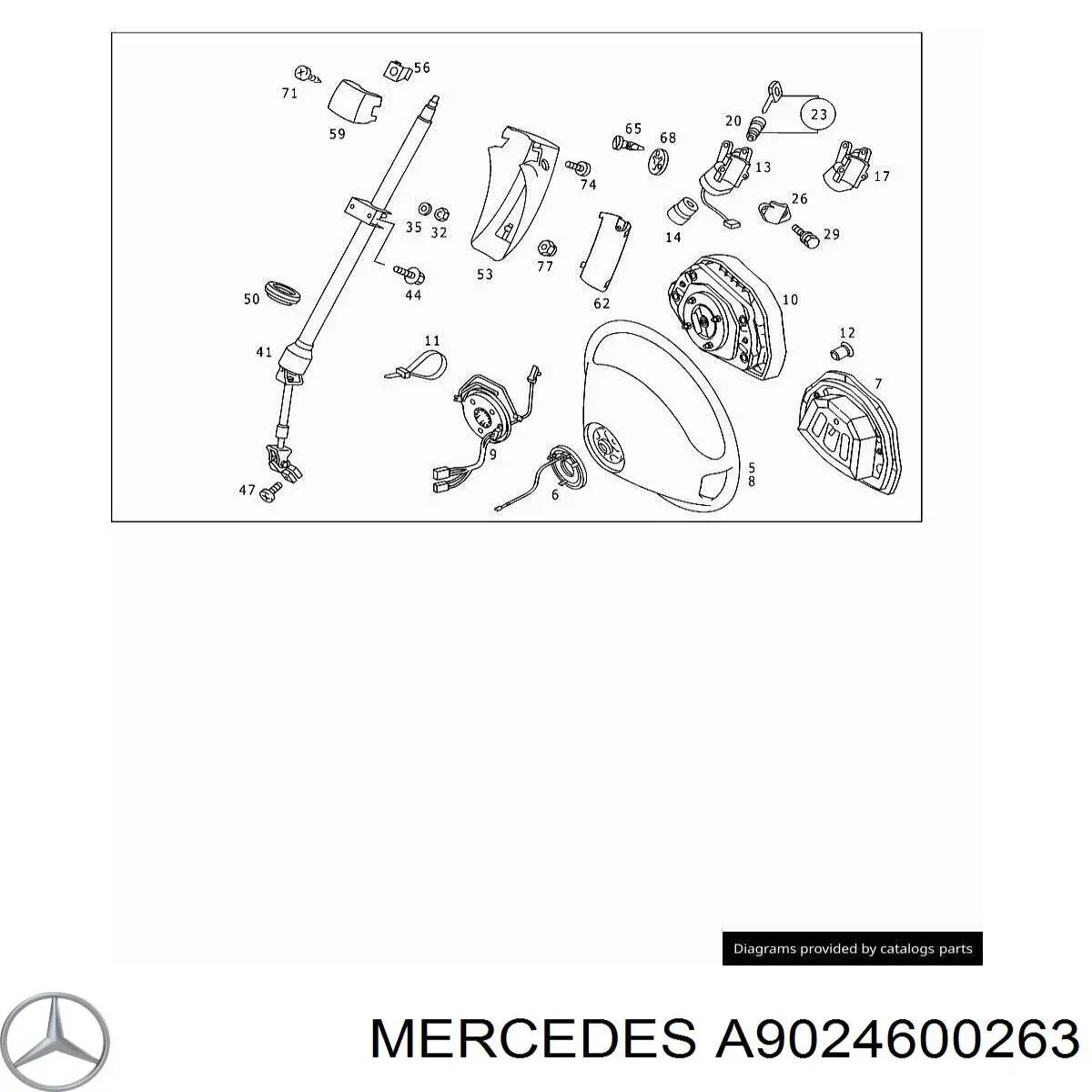 A9024600263 Mercedes 