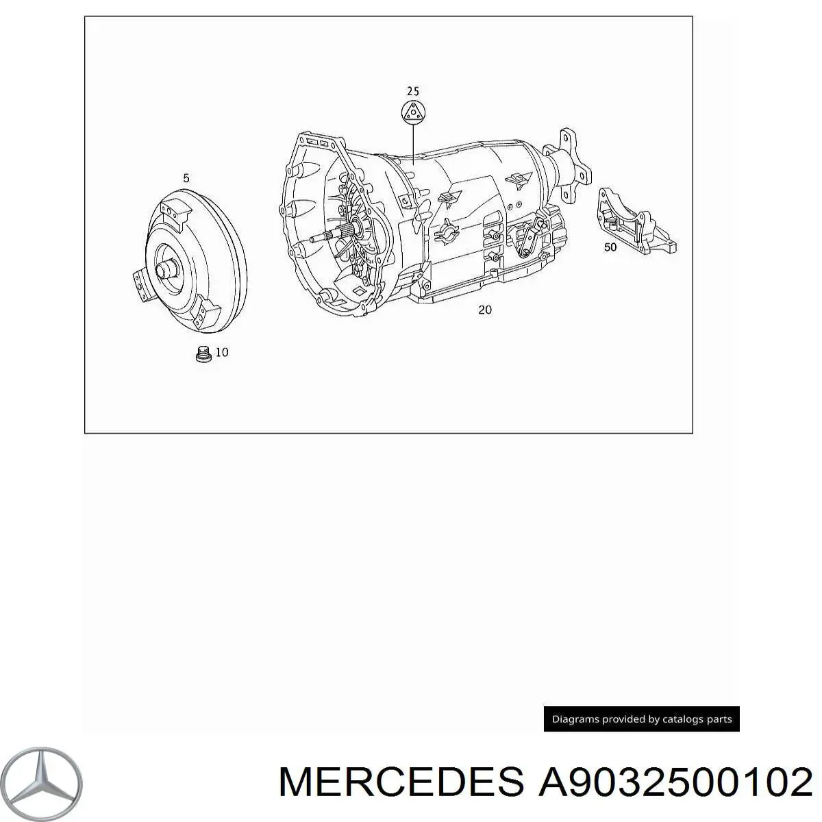 Conversor de binário da Caixa Automática de Mudança Mercedes 2102500702 preço, a partir de 267,30 USD