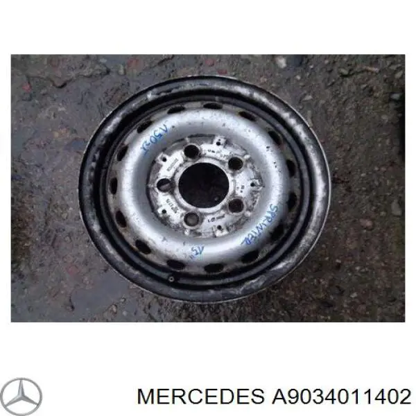 Discos de roda de aço (estampados) Mercedes A9034011402 preço, a partir de 79,73 USD