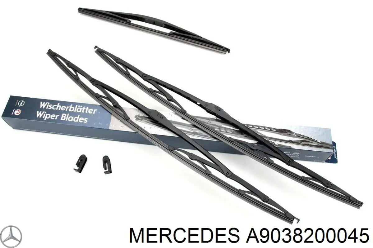 Limpa-pára-brisas do pára-brisas, kit de 2 un. Mercedes A9038200045 preço, a partir de 21,92 USD