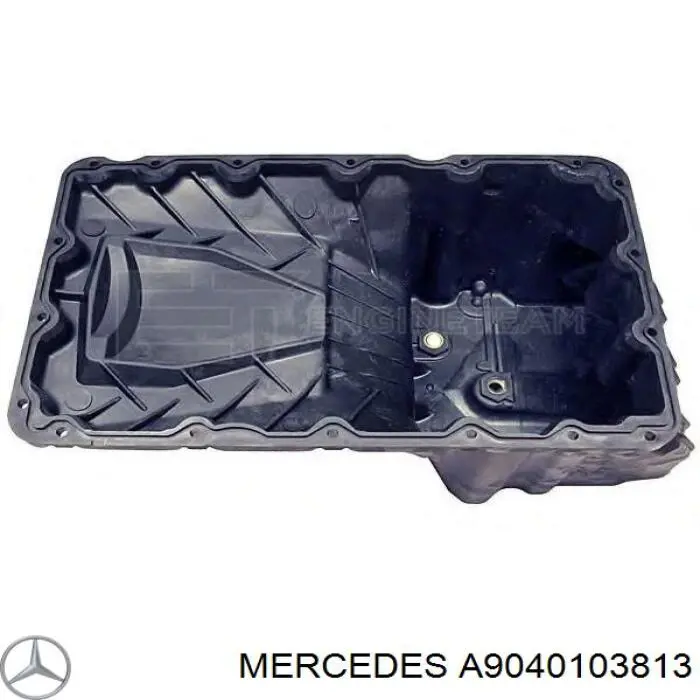 Panela de óleo de cárter do motor Mercedes 9040103813 preço, a partir de 158,49 USD