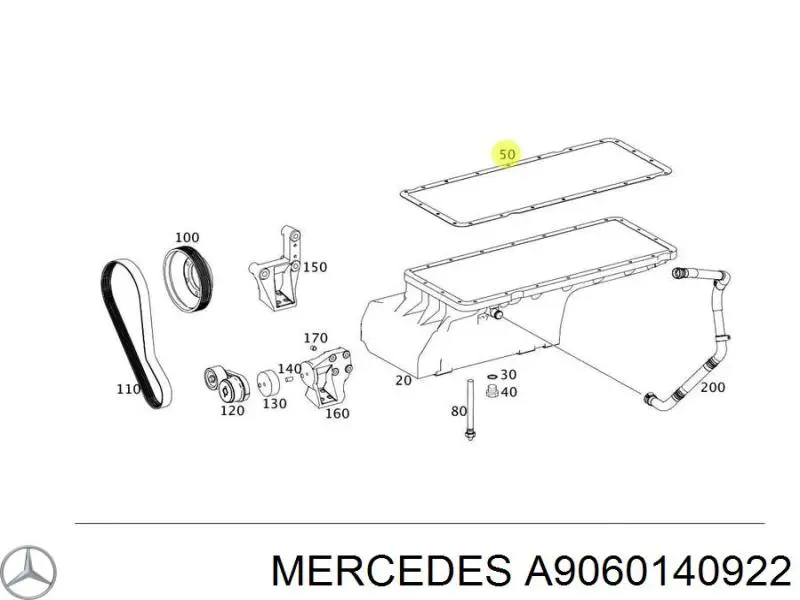 Compre 420466 Diesel Technic Vedante de panela de cárter do motor
