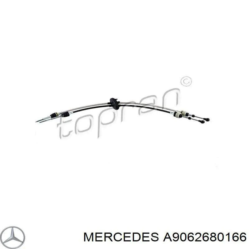 A9062680166 Mercedes Ponta de cabos de mudança