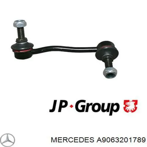 A9063201789 Mercedes Montante esquerdo de estabilizador dianteiro