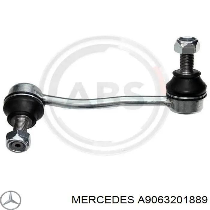 A9063201889 Mercedes Montante direito de estabilizador dianteiro